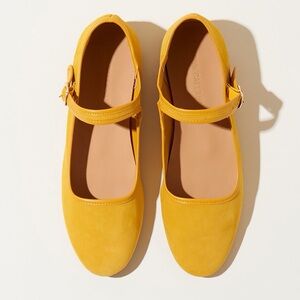 Caron Callahan Ellie Marigold suede Mary Jane 40